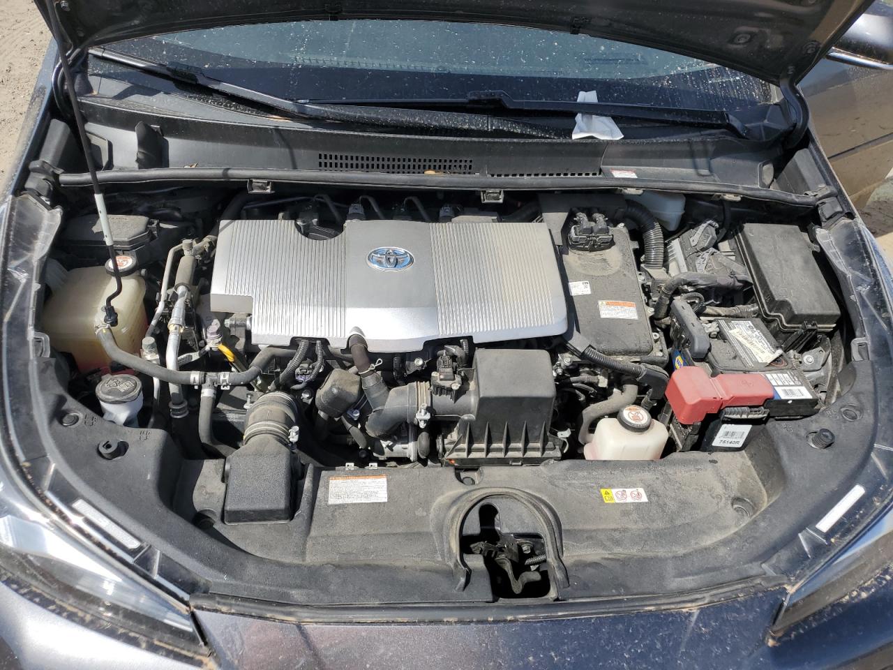2019 Toyota Prius VIN JTDKARFU2K3076454 Copart auction photo, rear end / minor dent/scratches damage thumbnail 12