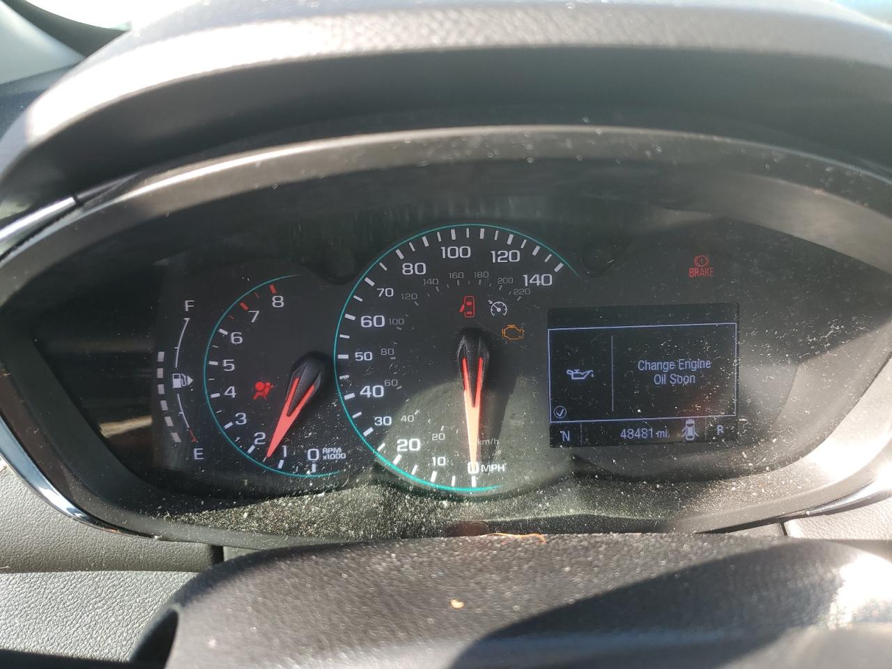 2019 Chevrolet Trax VIN 3GNCJKSB2KL385983 Copart auction photo, front end damage thumbnail 9