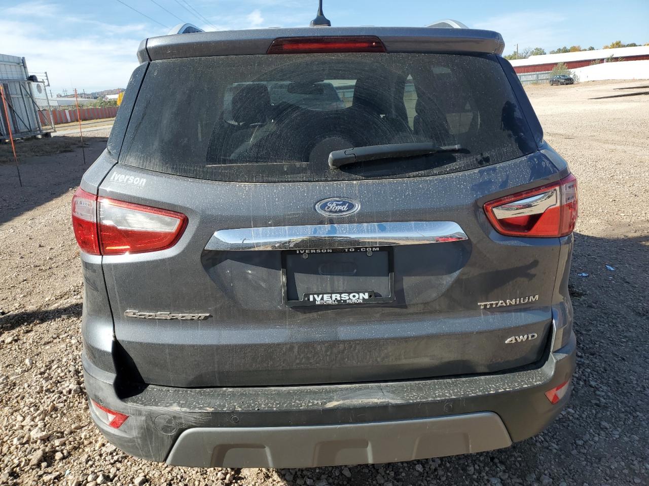 2018 Ford EcoSport VIN MAJ6P1WL7JC216608 Copart auction photo, front end damage thumbnail 6