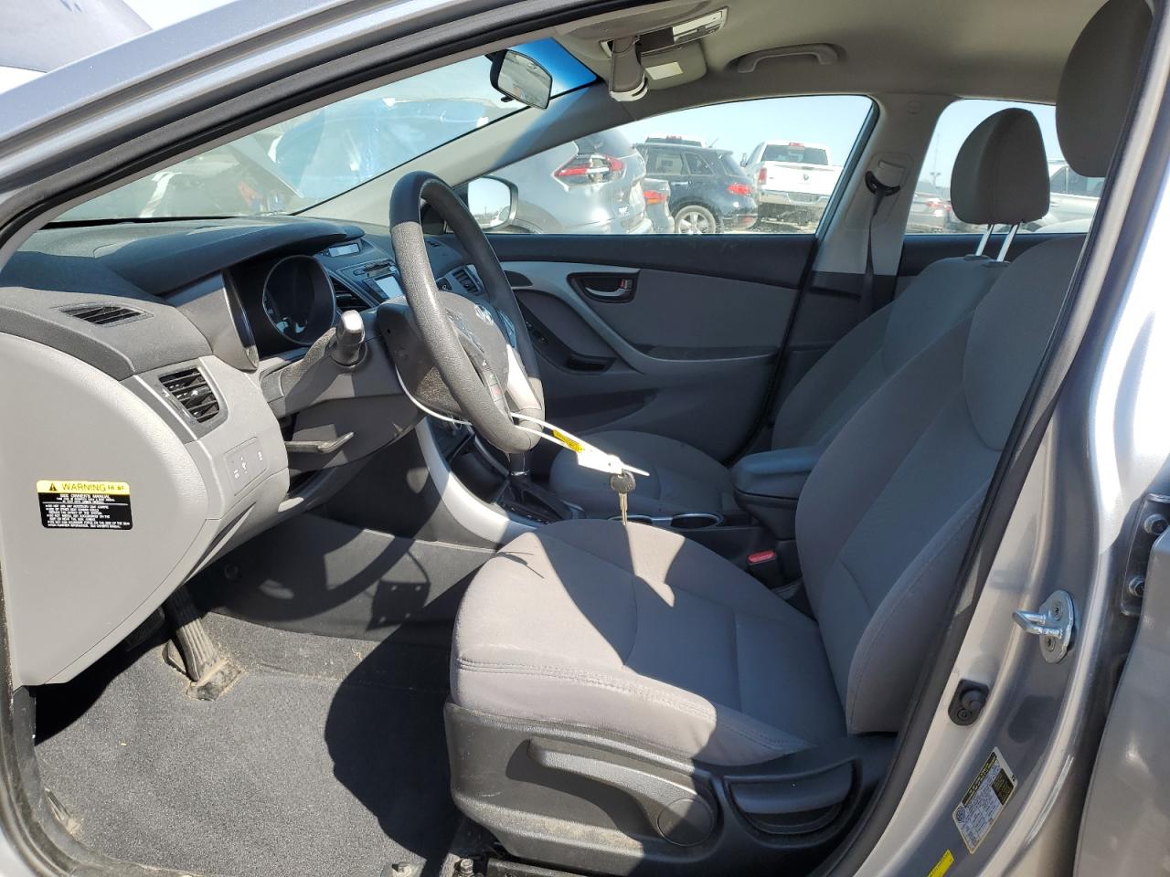 2015 Hyundai Elantra VIN 5NPDH4AE4FH562894 Copart auction photo, front end / rear end damage thumbnail 7
