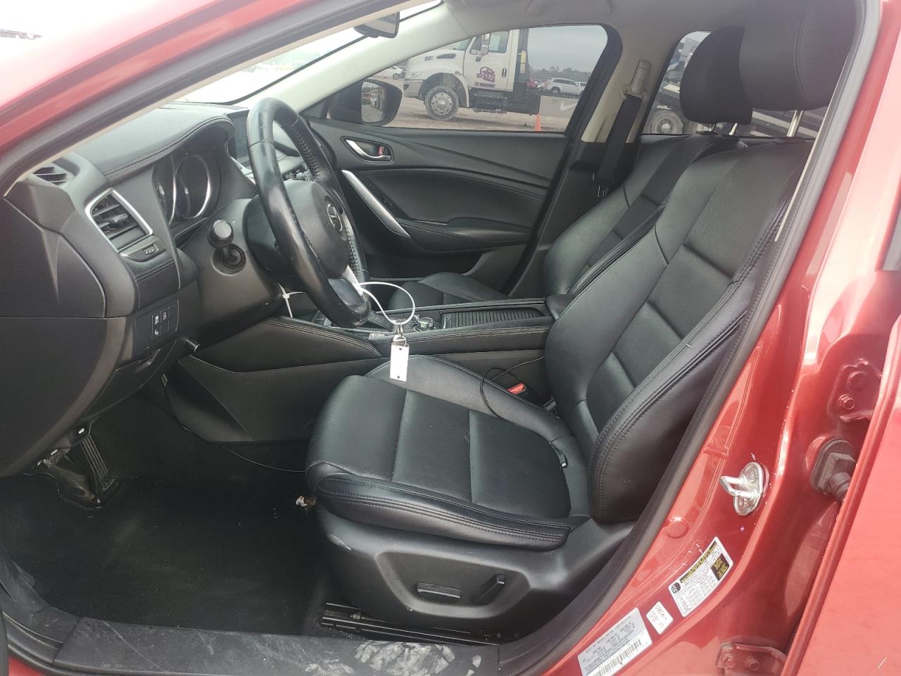 2016 Mazda 6 VIN JM1GJ1V50G1452475 Copart auction photo, side damage thumbnail 7