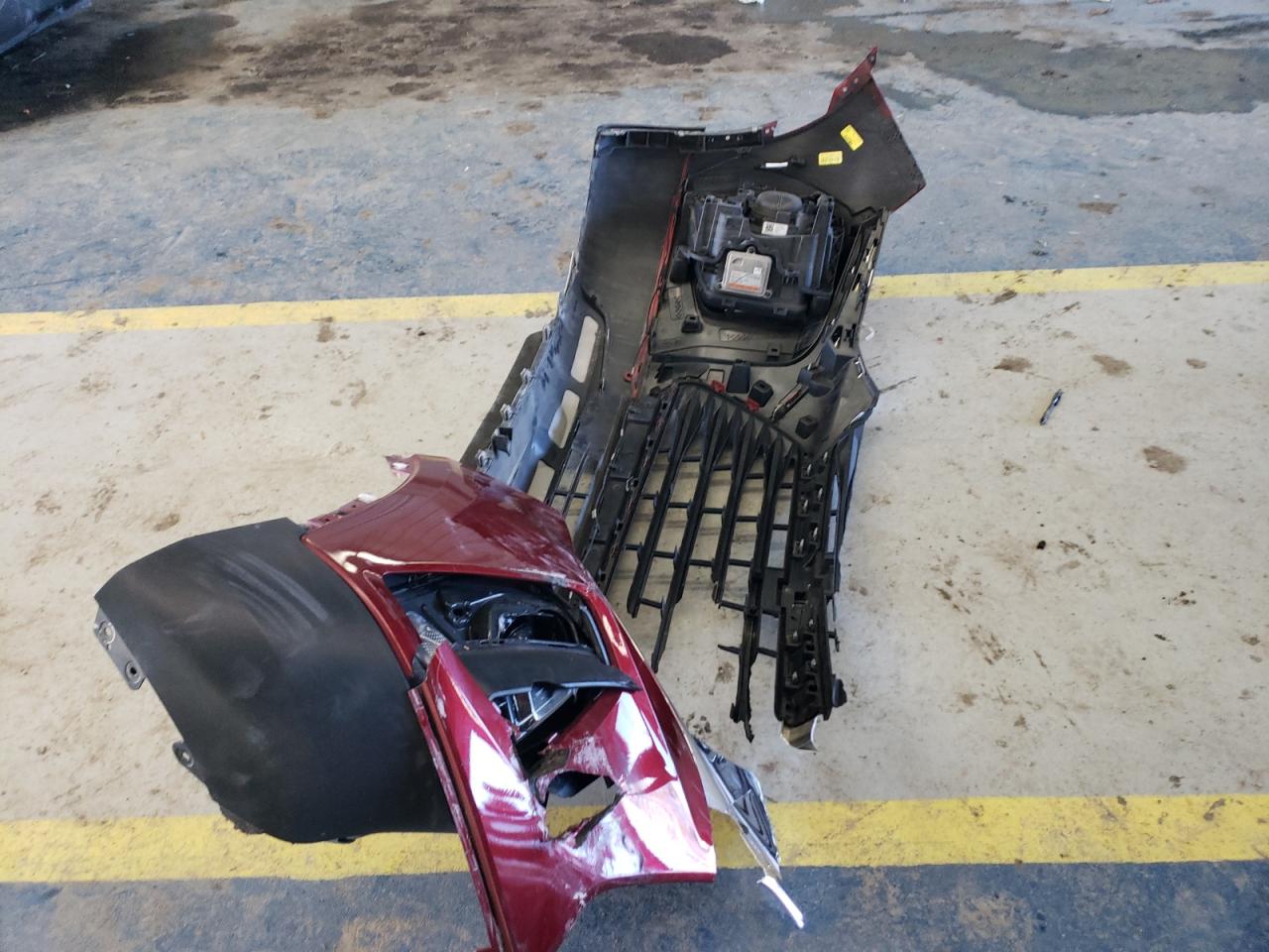 2021 Chevrolet Blazer VIN 3GNKBCRS0MS564682 Copart auction photo, front end / rejected repair damage thumbnail 13