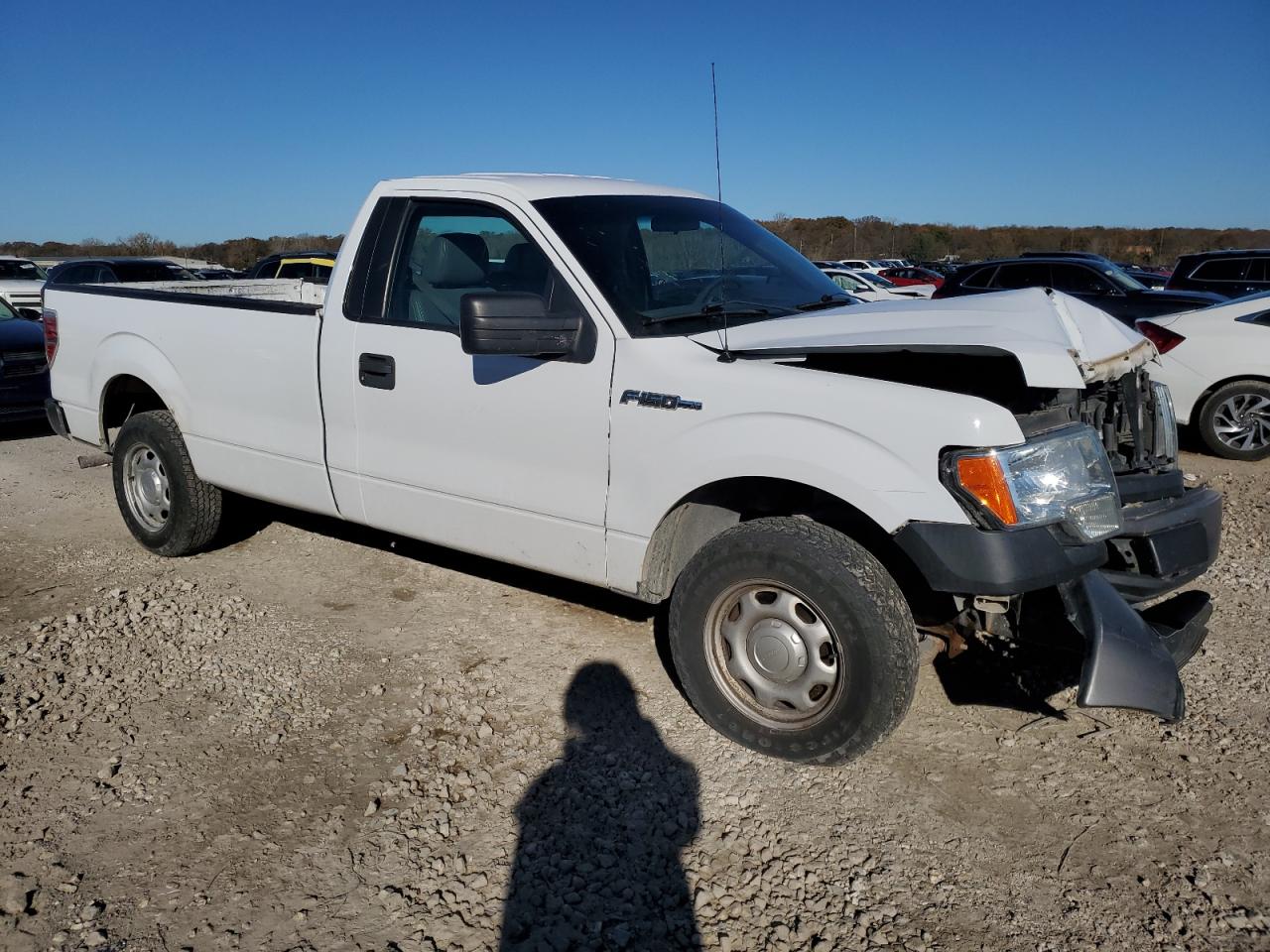 2014 Ford F-150 VIN 1FTMF1CM7EKF94229 Copart auction photo, front end damage thumbnail 4