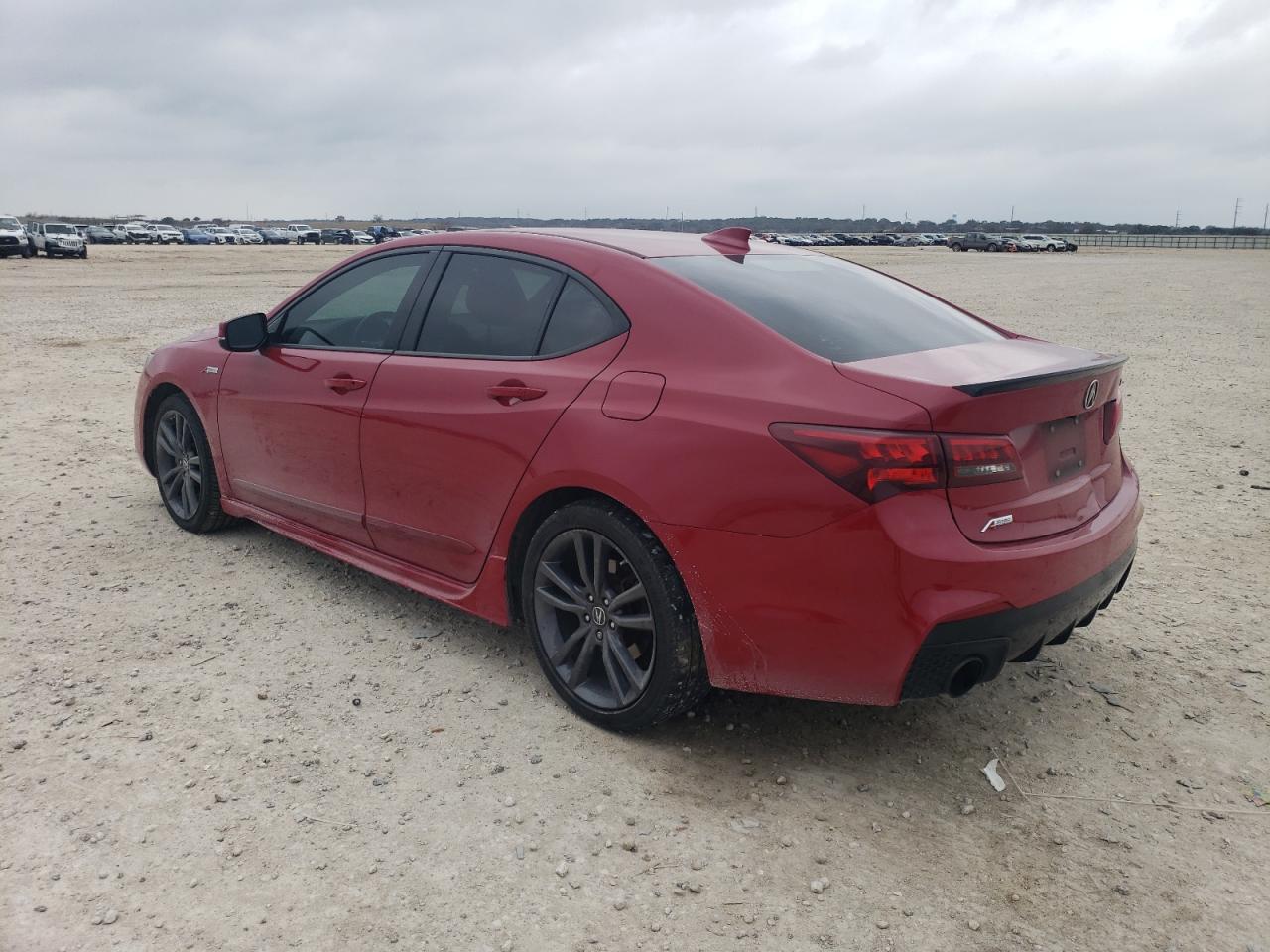 2019 Acura TLX VIN 19UUB2F66KA003261 Copart auction photo, side damage thumbnail 2