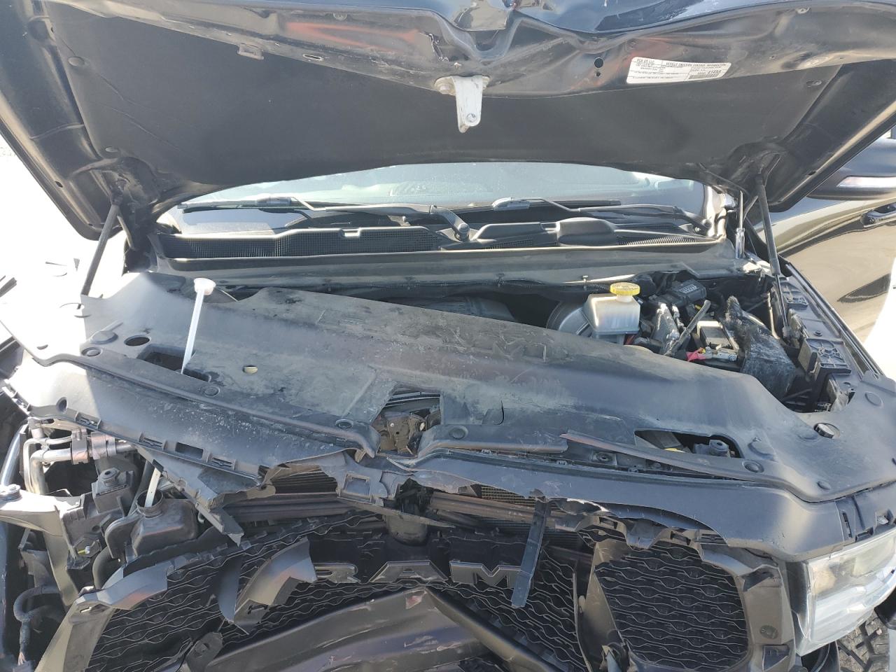 2020 RAM 1500 VIN 1C6SRFLT1LN168719 Copart auction photo, front end / side damage thumbnail 11
