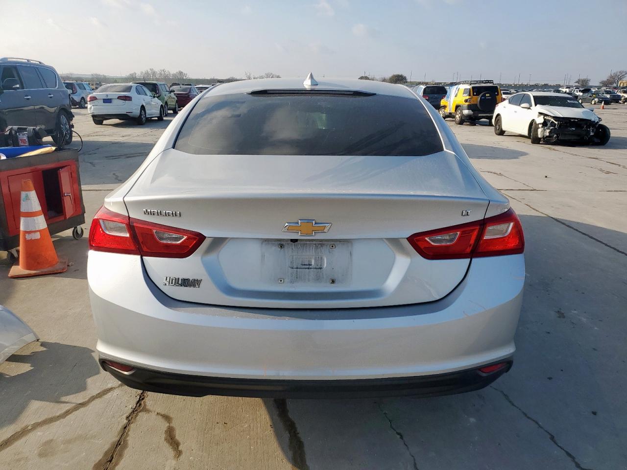 2018 Chevrolet Malibu VIN 1G1ZD5STXJF129581 Copart auction photo, front end damage thumbnail 6