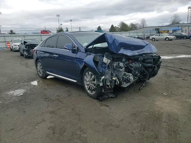 2016 Hyundai Sonata VIN 5NPE34AF8GH331381 Copart auction photo, front end / minor dent/scratches damage thumbnail 10