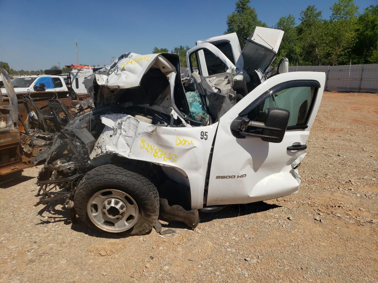 2011 Chevrolet Silverado VIN 1GC2CVCG4BZ354463 Copart auction photo, all over / frame damage damage thumbnail 2