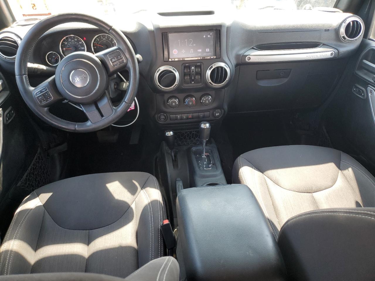 2017 Jeep Wrangler VIN 1C4BJWEG3HL625355 Copart auction photo, front end damage thumbnail 8