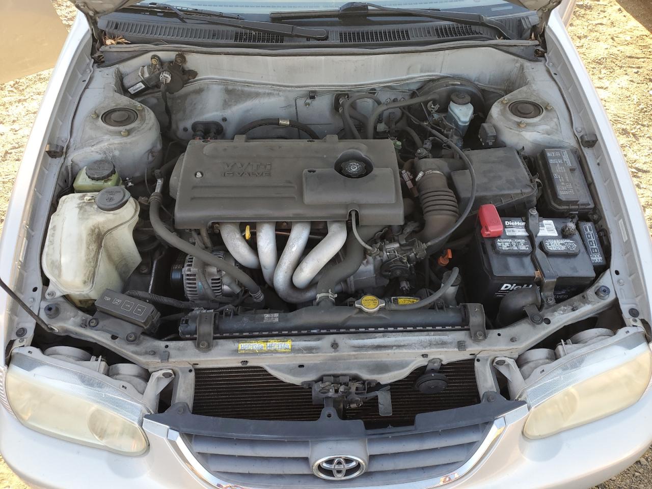 2001 Toyota Corolla VIN 1NXBR12E01Z461444 Copart auction photo, rear end damage thumbnail 11