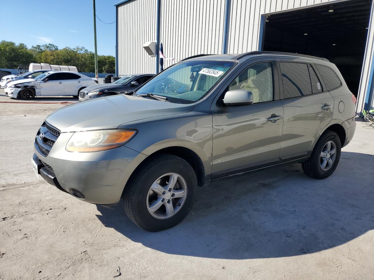 2008 Hyundai Santa Fe VIN 5NMSG13D18H185325