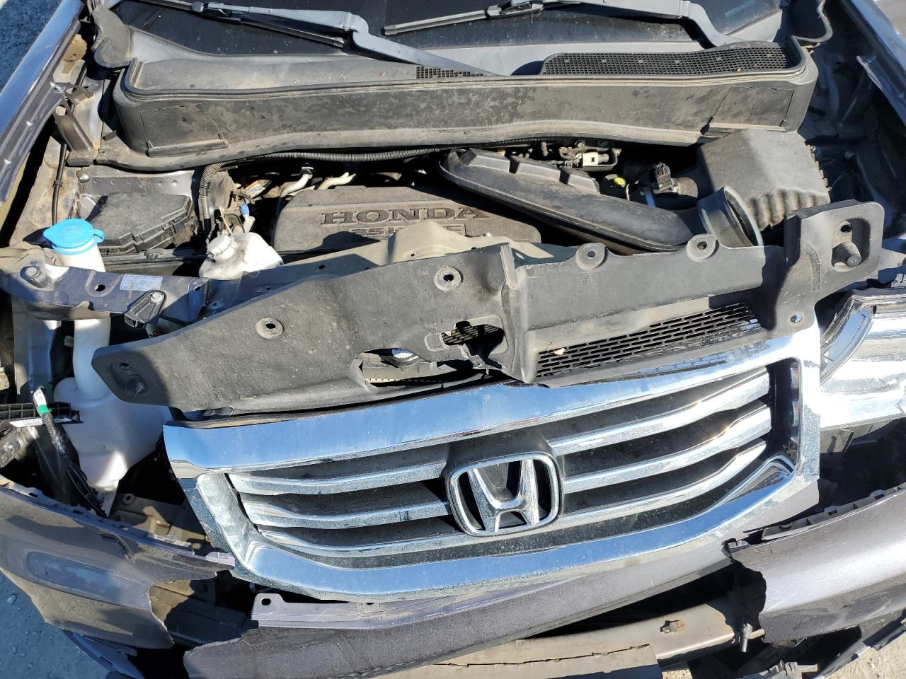 2014 Honda Pilot VIN 5FNYF3H58EB013428 Copart auction photo, all over damage thumbnail 12