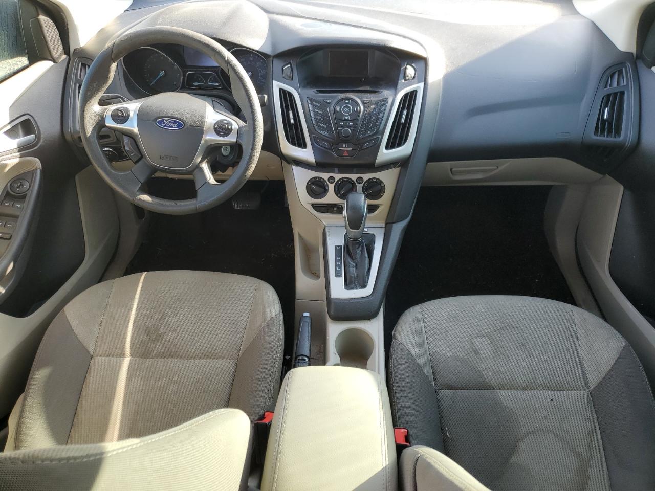2014 Ford Focus VIN 1FADP3F20EL452436 Copart auction photo, front end / rear end damage thumbnail 8