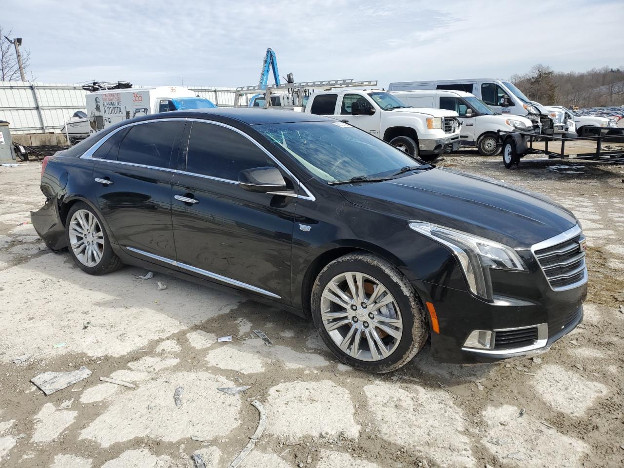2018 Cadillac XTS VIN 2G61N5S37J9158758 Copart auction photo, rear end / side damage thumbnail 4