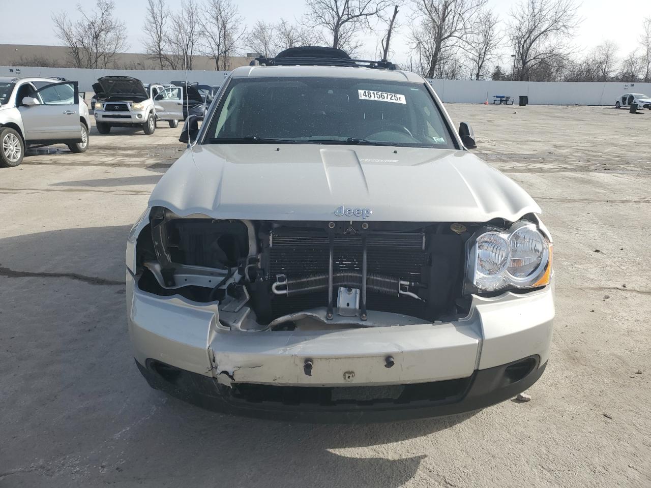2009 Jeep Grand Cherokee VIN 1J8GR48K19C532508 Copart auction photo, front end damage thumbnail 5