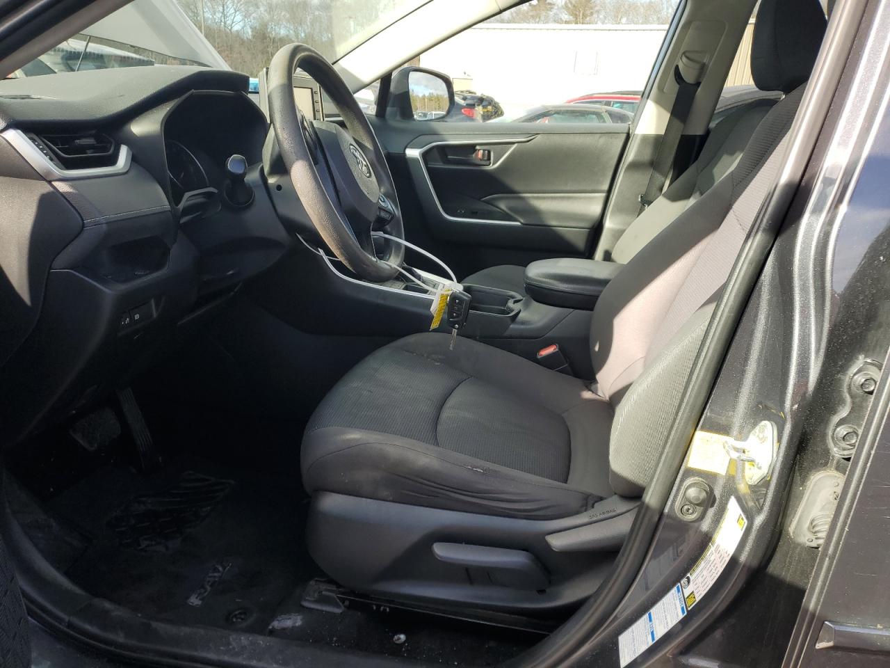 2019 Toyota RAV 4 VIN 2T3F1RFV8KW054384 Copart auction photo, all over / rear end damage thumbnail 7