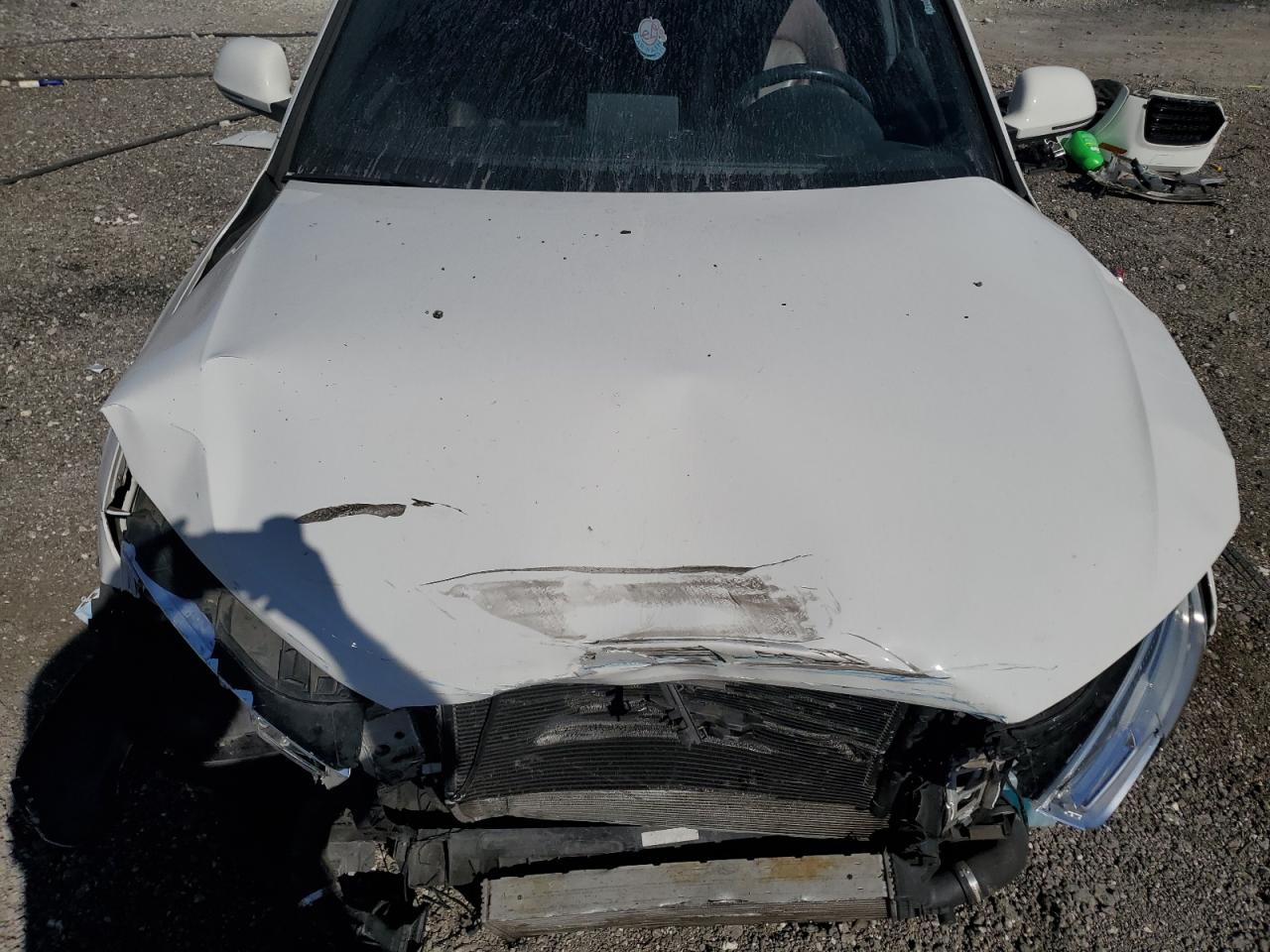 2018 Audi Q3 VIN WAA1BCCFS5JR02000 Copart auction photo, front end damage thumbnail 11