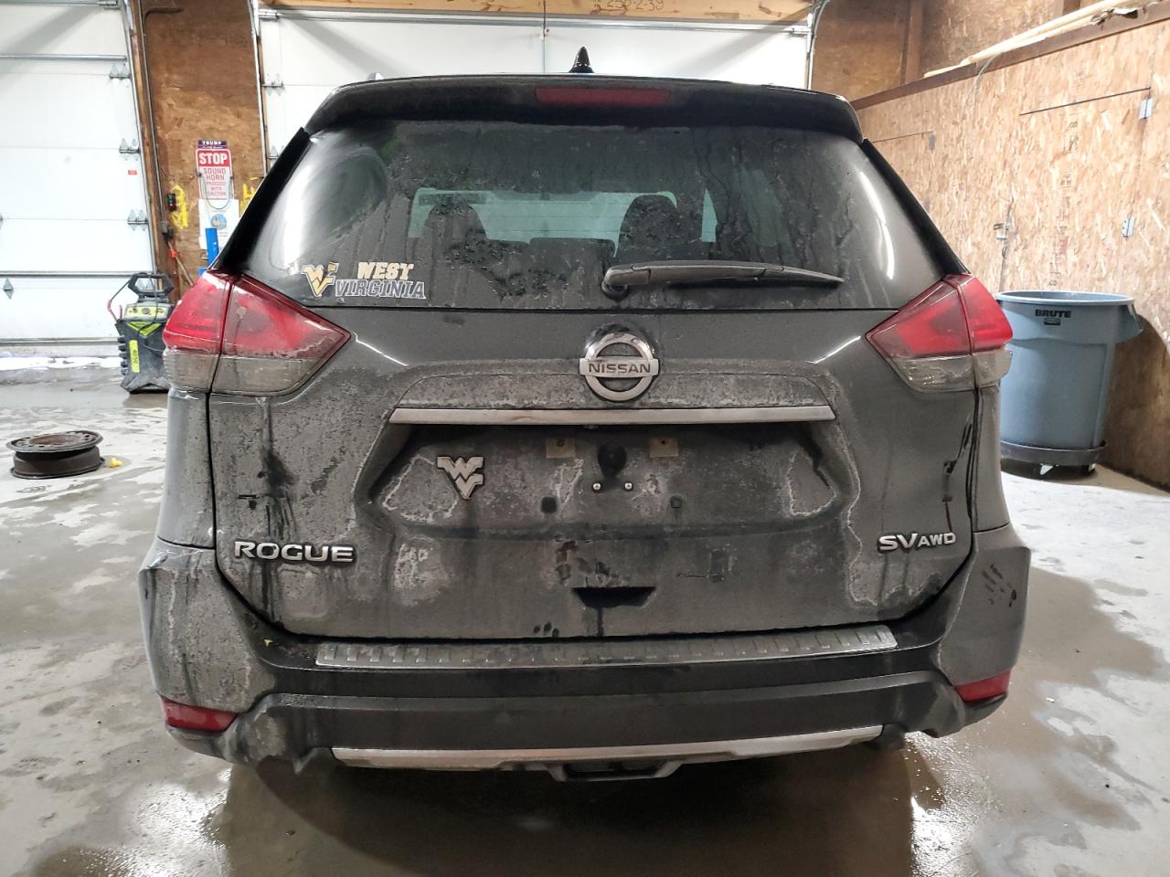 2017 Nissan Rogue VIN KNMAT2MV4HP595435 Copart auction photo, all over damage thumbnail 6