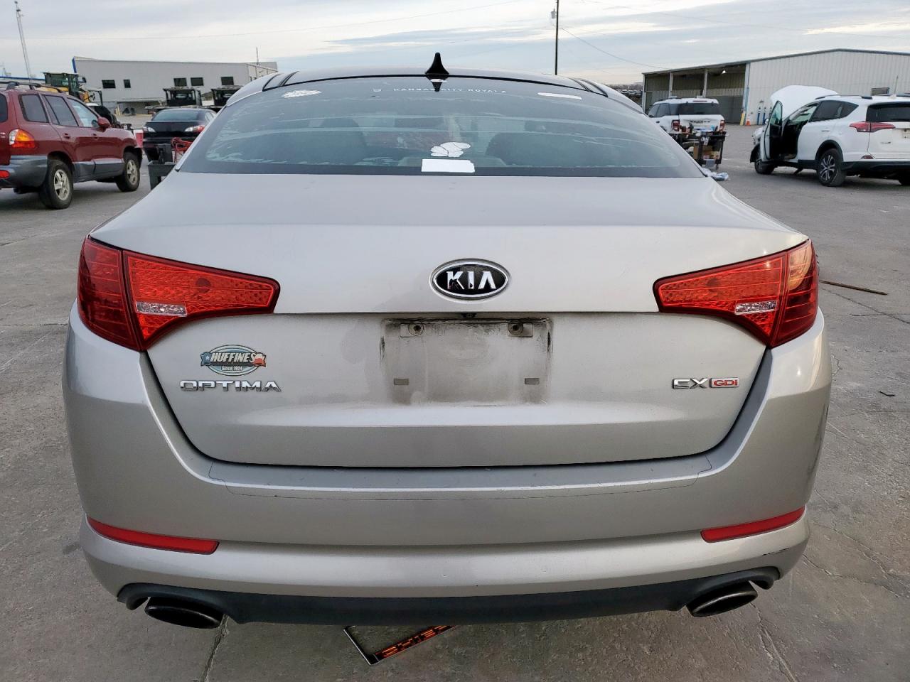 2012 KIA Optima VIN 5XXGN4A73CG065785 Copart auction photo, front end damage thumbnail 6