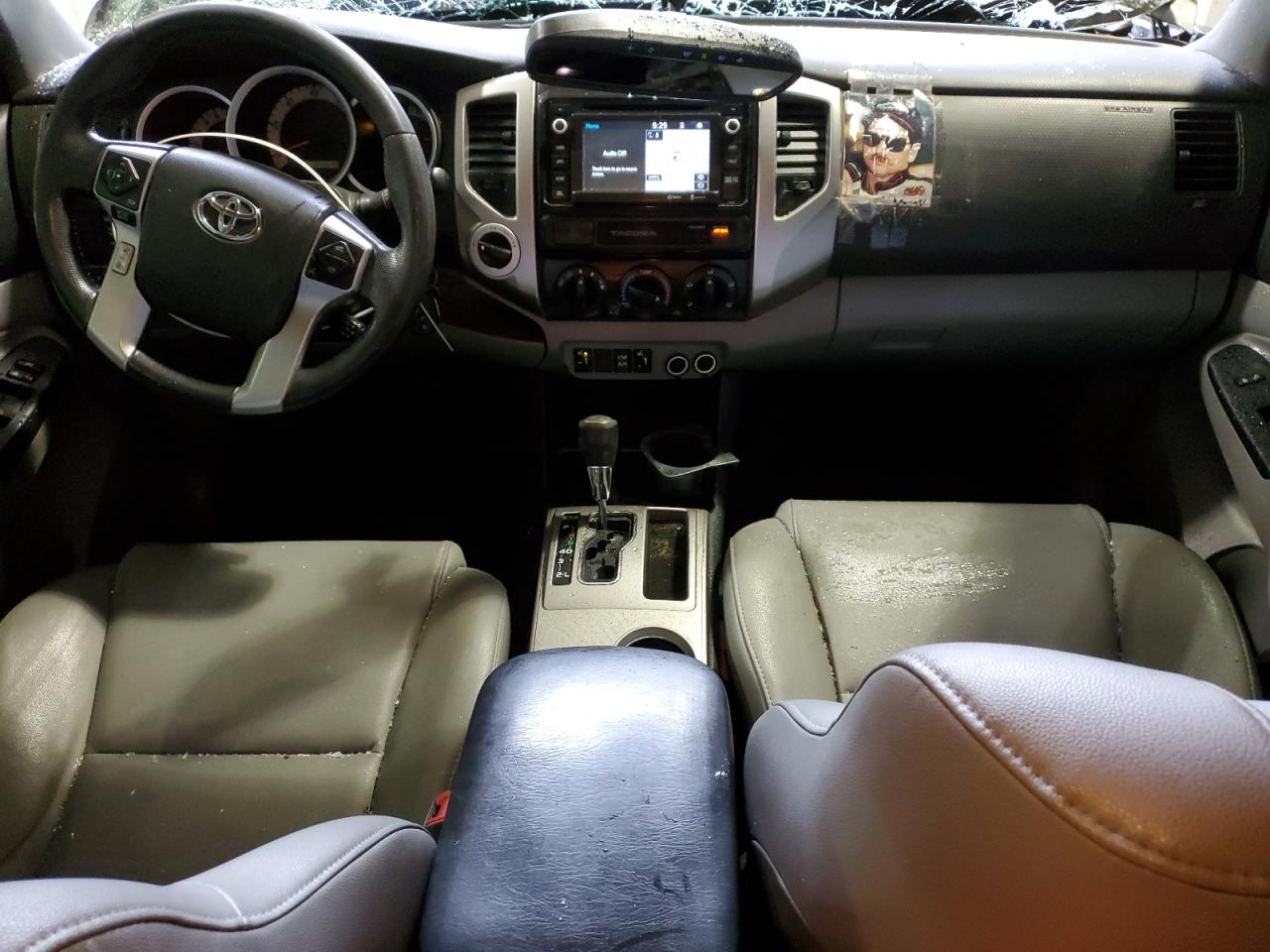 2015 Toyota Tacoma VIN 3TMLU4EN9FM169629 Copart auction photo, rollover damage thumbnail 8