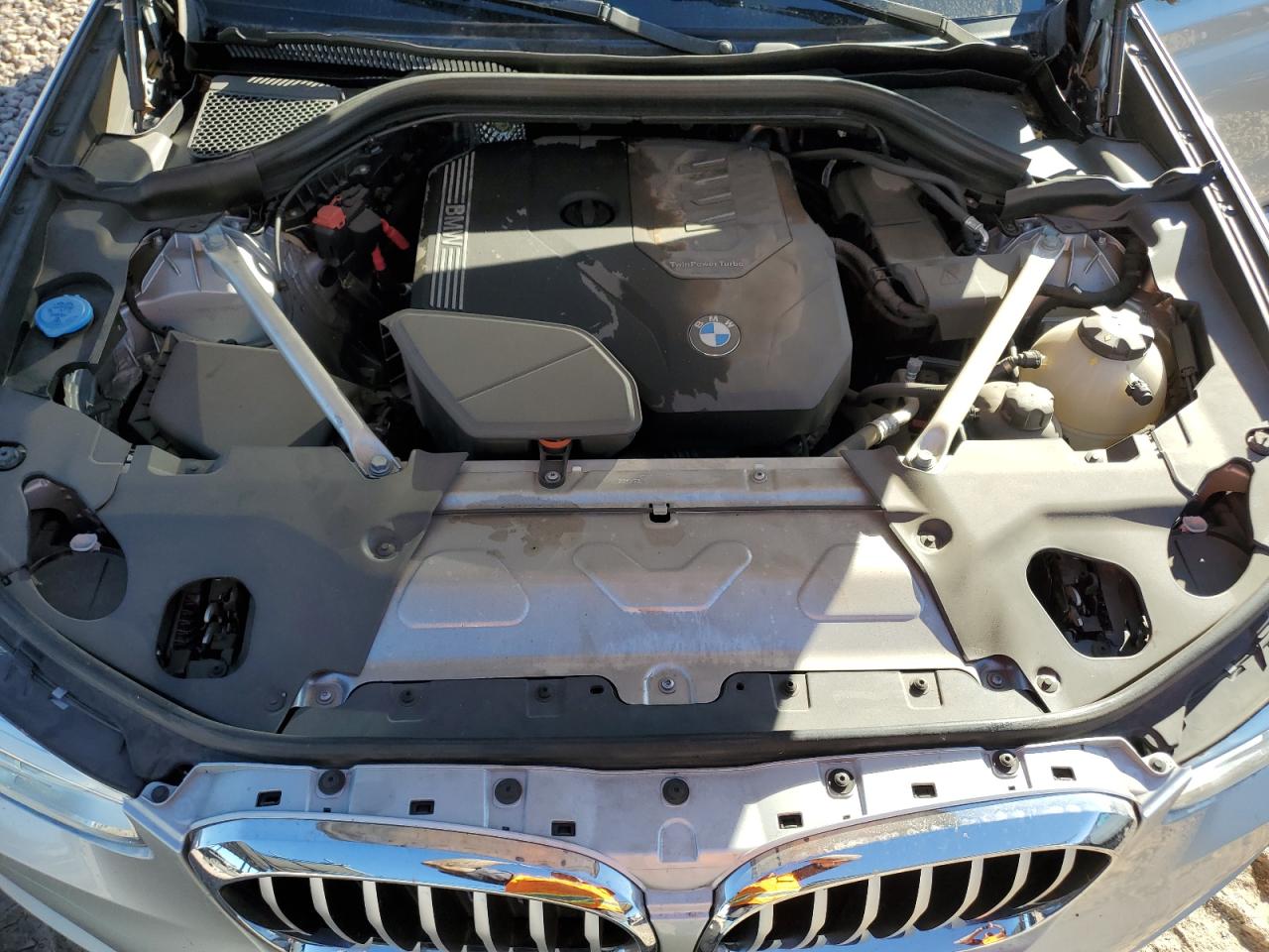 2021 BMW X3 VIN 5UXTY3C00M9E07709 Copart auction photo, side damage thumbnail 14