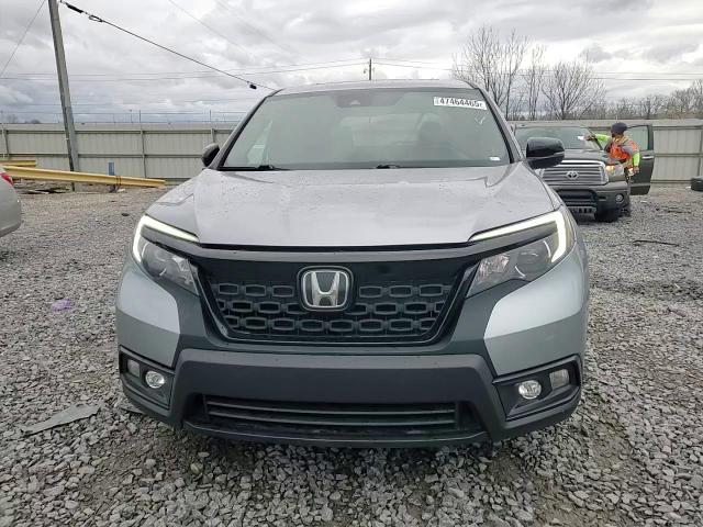 2021 Honda Passport VIN 5FNYF7H55MB001016 Copart auction photo, rear end / side damage thumbnail 11