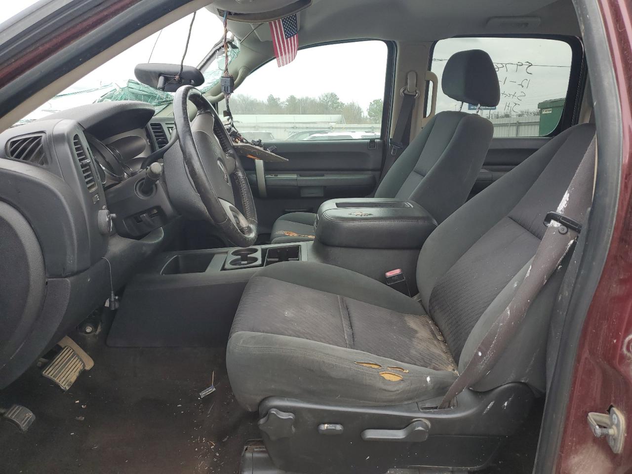 2009 GMC Sierra VIN 3GTEK23379G218916 Copart auction photo, all over damage thumbnail 7