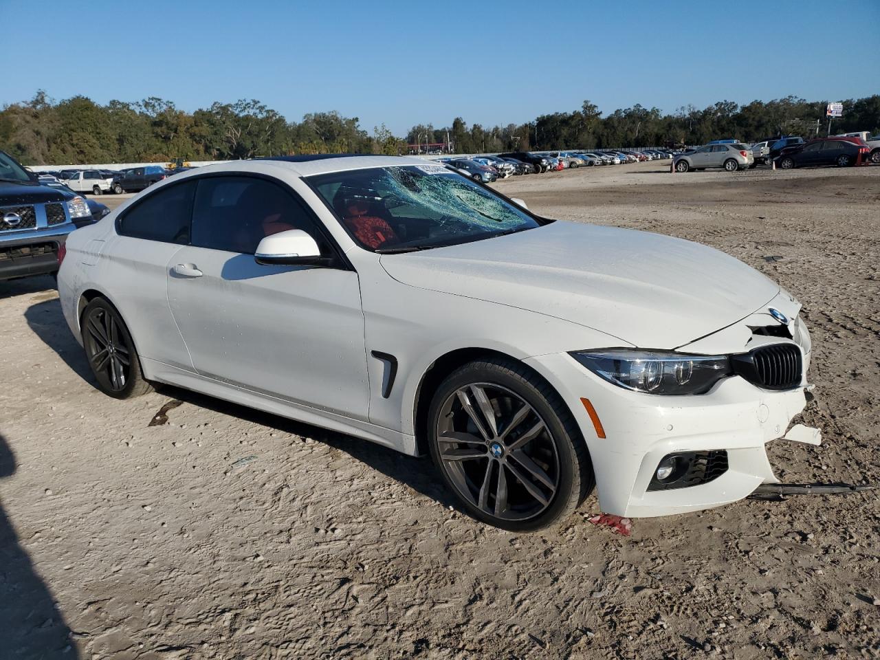 2019 BMW 4er VIN WBA4W5C55KAE49871 Copart auction photo, front end damage thumbnail 4