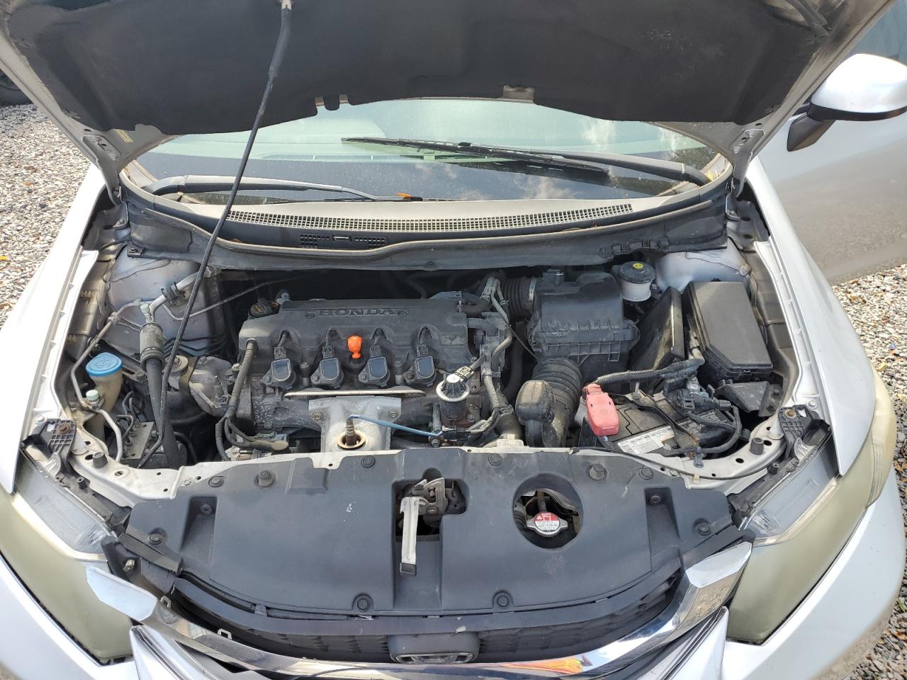 2013 Honda Civic VIN 19XFB2F58DE094225 Copart auction photo, rear end damage thumbnail 11