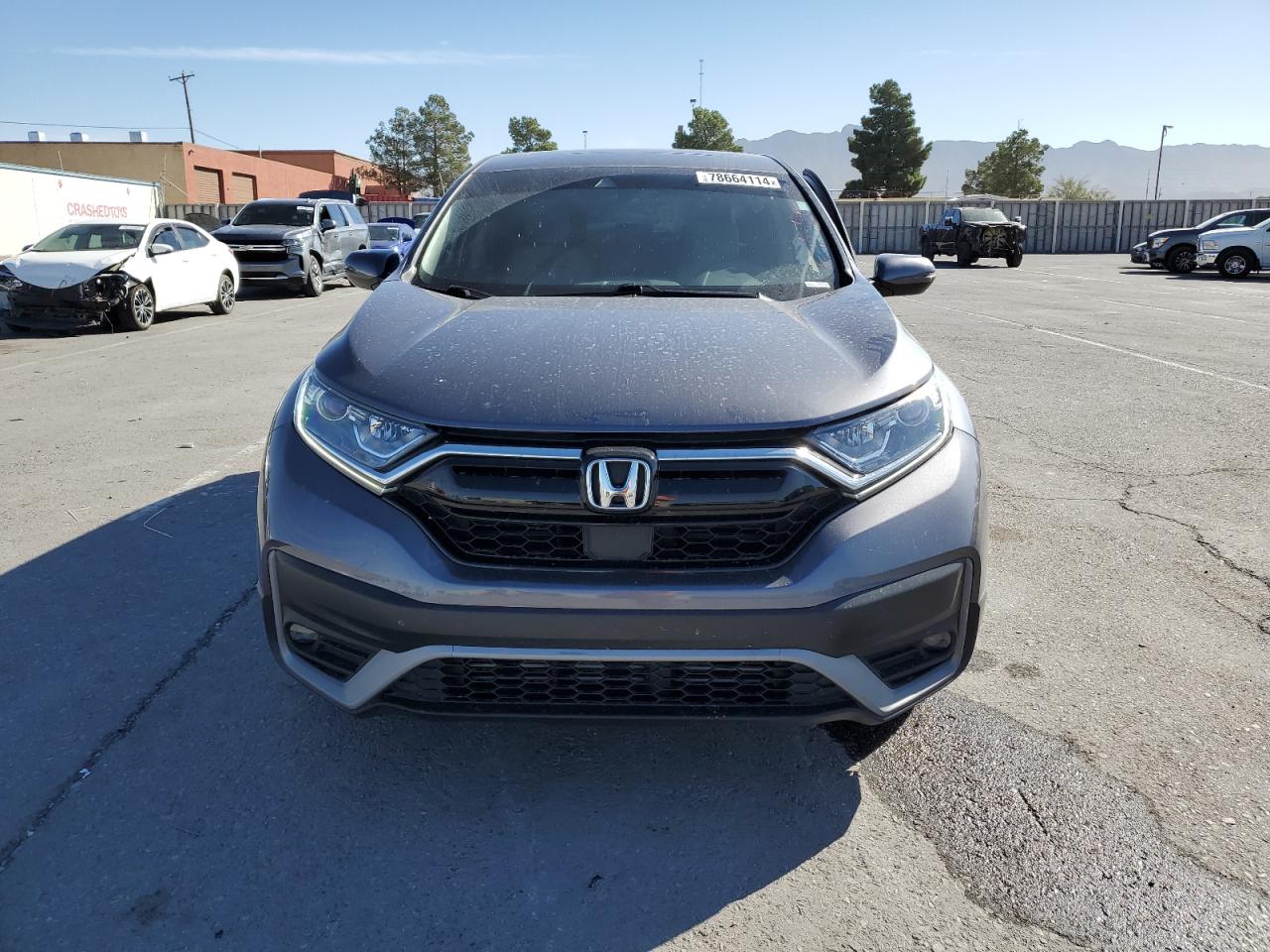 2021 Honda CR-V VIN 2HKRW1H59MH416973 Copart auction photo, side damage thumbnail 5
