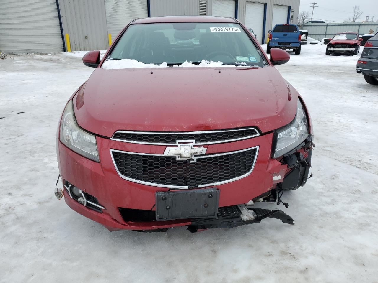 2014 Chevrolet Cruze VIN 1G1PE5SB7E7333329 Copart auction photo, front end / rear end damage thumbnail 5