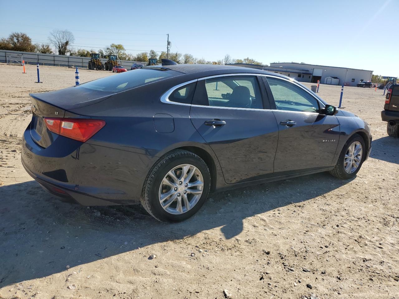 2016 Chevrolet Malibu VIN 1G1ZE5ST0GF287403 Copart auction photo, side damage thumbnail 3