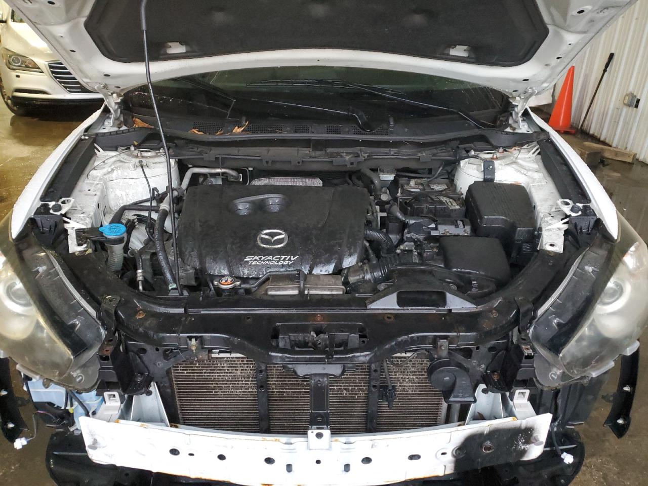 2014 Mazda CX-5 VIN JM3KE4CY4E0342455 Copart auction photo, front end / rear end damage thumbnail 12