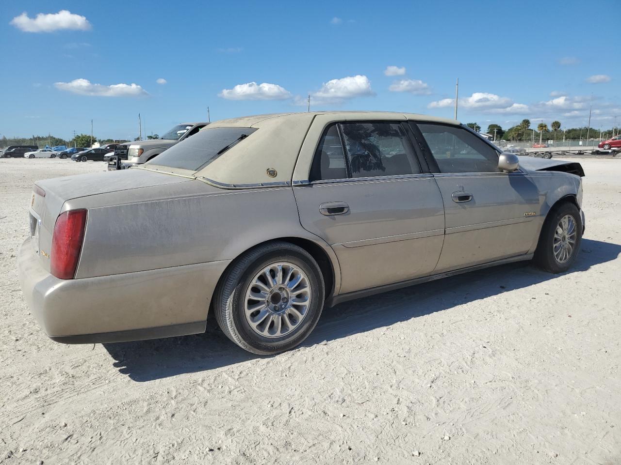 2003 Cadillac De Ville VIN 1G6KD54Y63U199565 Copart auction photo, front end damage thumbnail 3