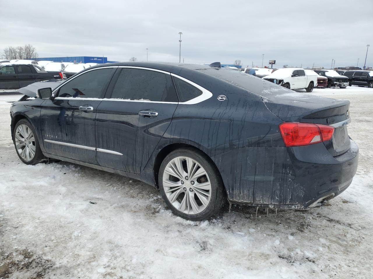 2014 Chevrolet Impala VIN 2G1155S30E9307099 Copart auction photo, front end damage thumbnail 2