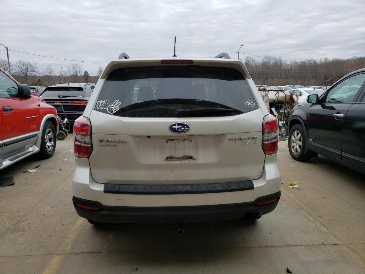 2015 Subaru Forester VIN JF2SJAHC2FH828668 Copart auction photo, front end damage thumbnail 6