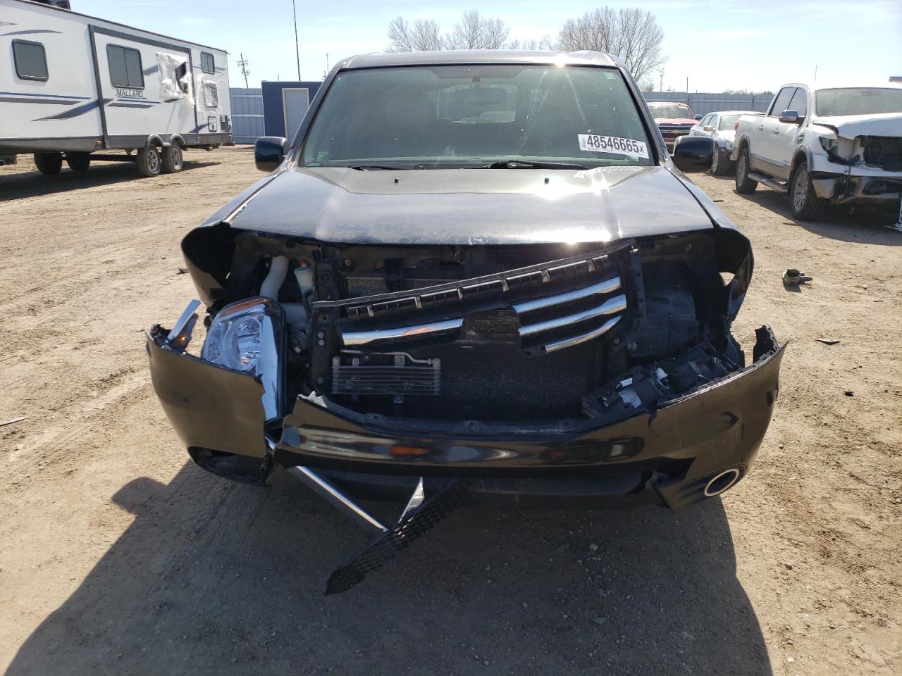 2015 Honda Pilot VIN 5FNYF4H59FB011145 Copart auction photo, front end / rear end damage thumbnail 5