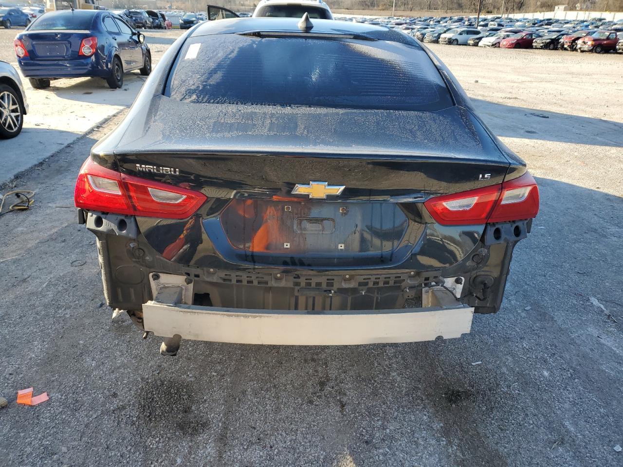 2016 Chevrolet Malibu VIN 1G1ZB5ST0GF359631 Copart auction photo, all over damage thumbnail 6