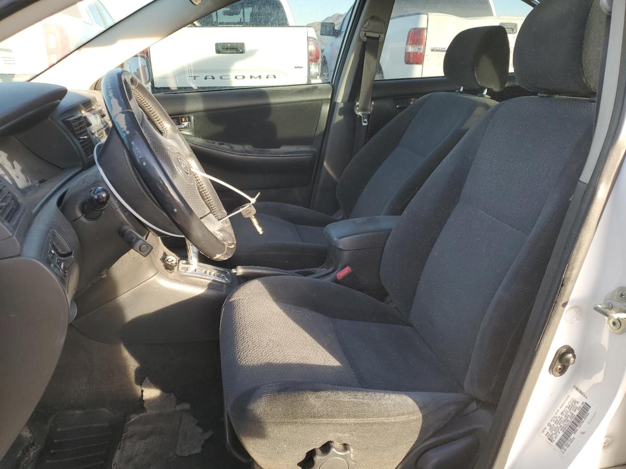 2003 Toyota Corolla VIN 1NXBR32E23Z135885 Copart auction photo, front end / side damage thumbnail 7