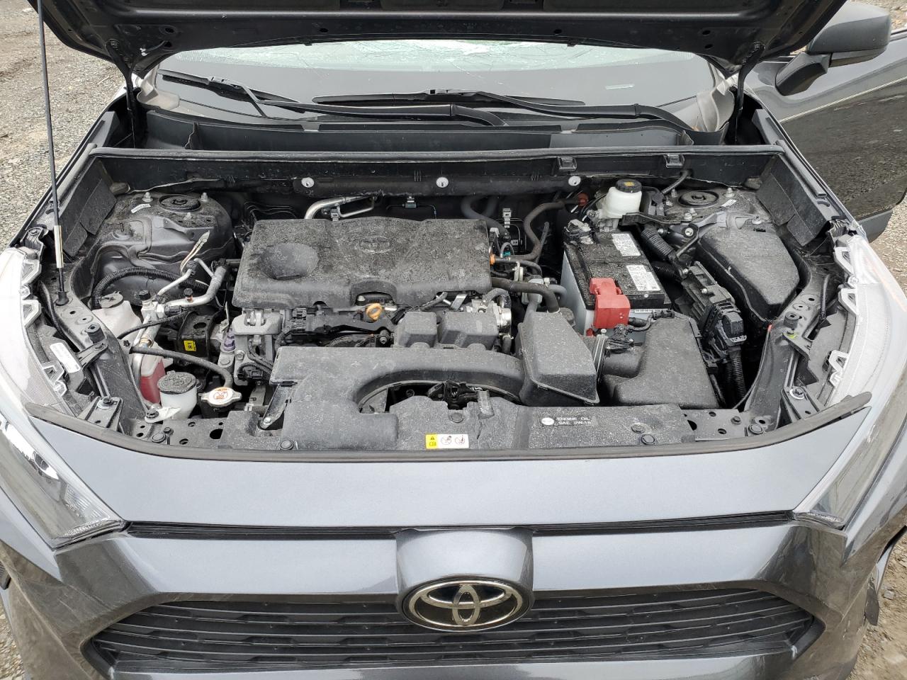 2022 Toyota RAV 4 VIN 2T3F1RFV4NW262072 Copart auction photo, side / front end damage thumbnail 14