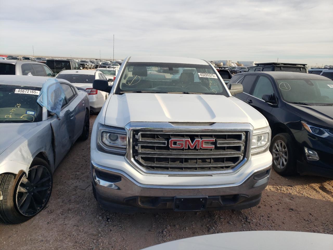 2018 GMC Sierra VIN 1GTN1LEC7JZ903704 Copart auction photo, rear end damage thumbnail 5