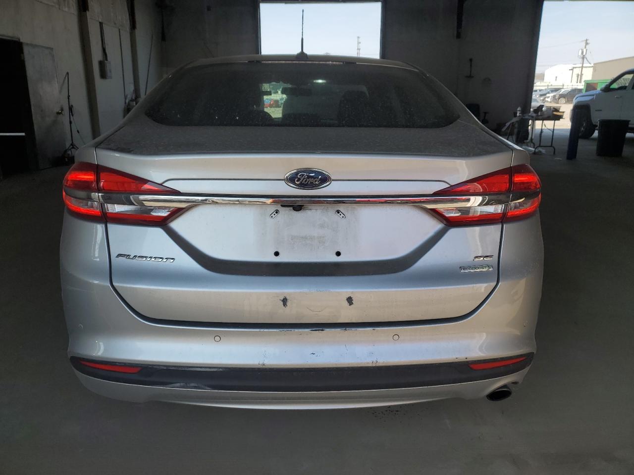2018 Ford Fusion VIN 3FA6P0HD0JR164823 Copart auction photo, undercarriage / side damage thumbnail 6