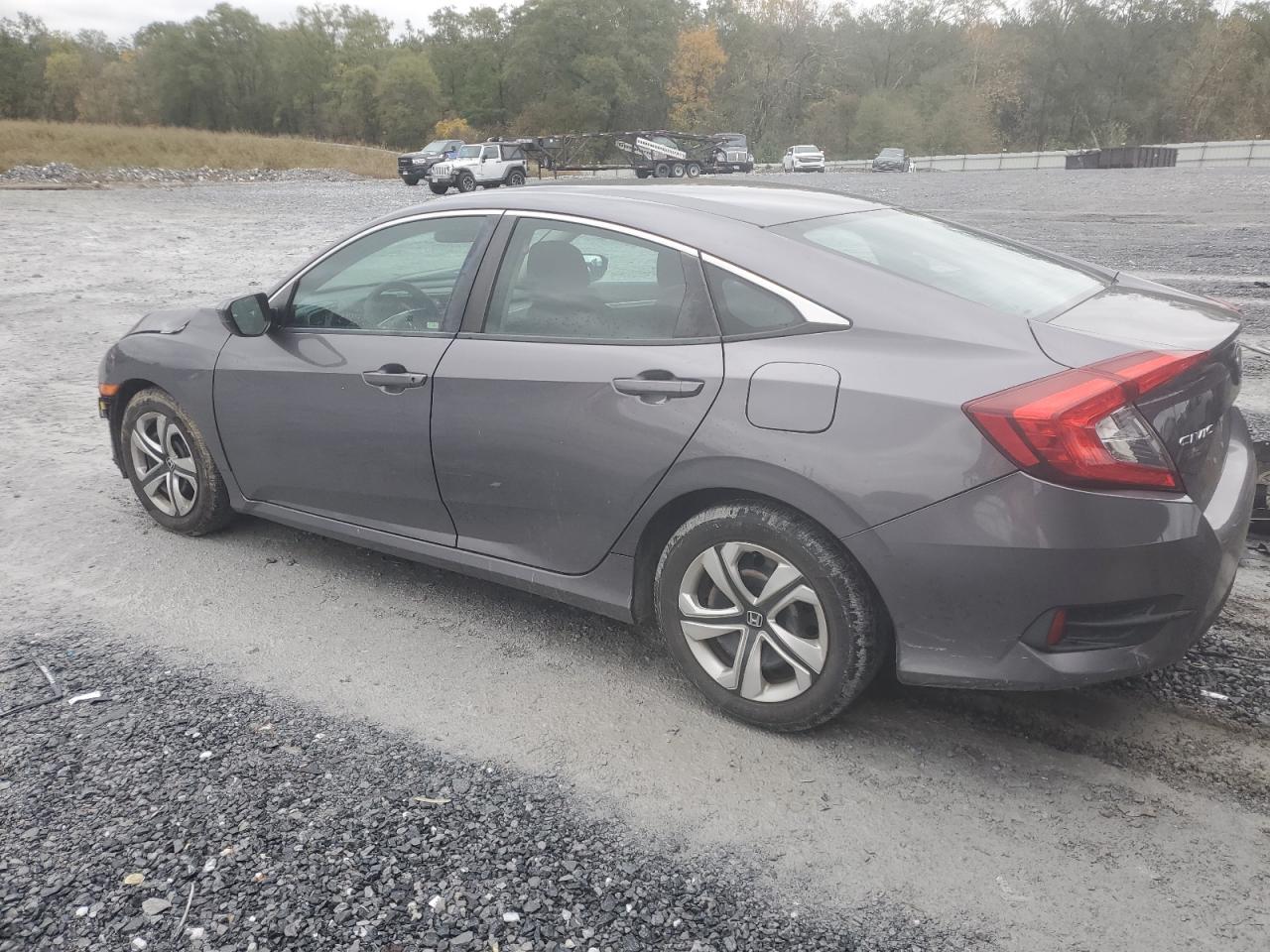 2017 Honda Civic VIN 19XFC2F55HE039122 Copart auction photo, front end damage thumbnail 2