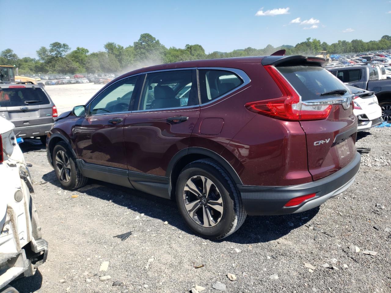2018 Honda CR-V VIN 2HKRW5H36JH405236 Copart auction photo, front end / minor dent/scratches damage thumbnail 2