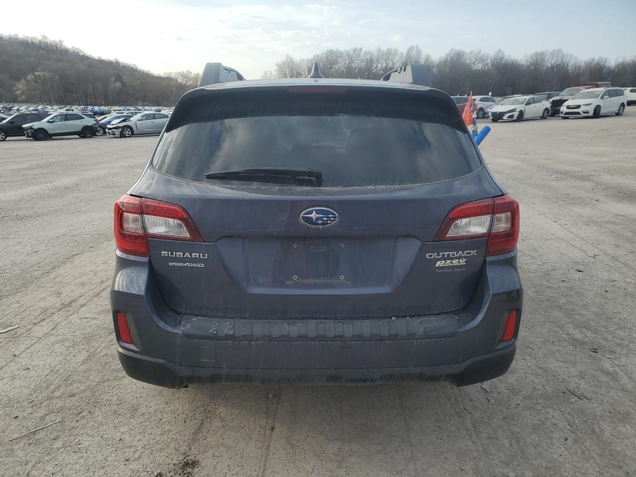 2017 Subaru Outback VIN 4S4BSAFCXH3330910 Copart auction photo, front end damage thumbnail 6