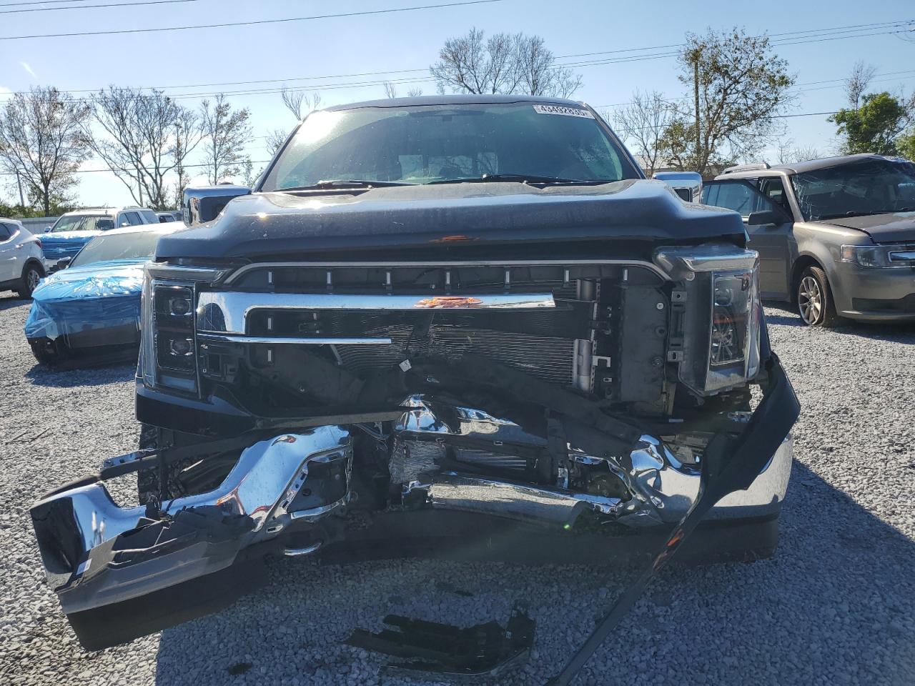 2022 Ford F-150 VIN 1FTFW1ED7NFB53795 Copart auction photo, front end damage thumbnail 5