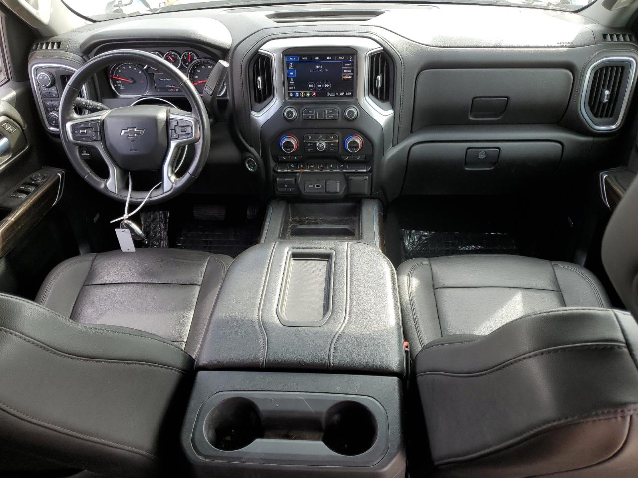 2021 Chevrolet Silverado VIN 1GCUYEED3MZ136708 Copart auction photo, front end / side damage thumbnail 8