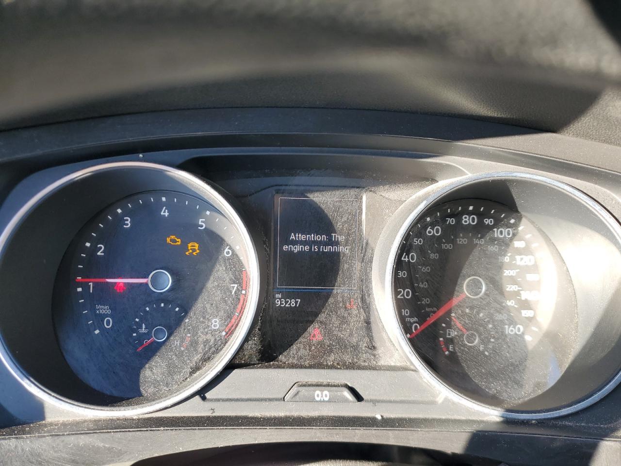 2019 Volkswagen Tiguan VIN 3VV0B7AX5KM141808 Copart auction photo, front end damage thumbnail 9