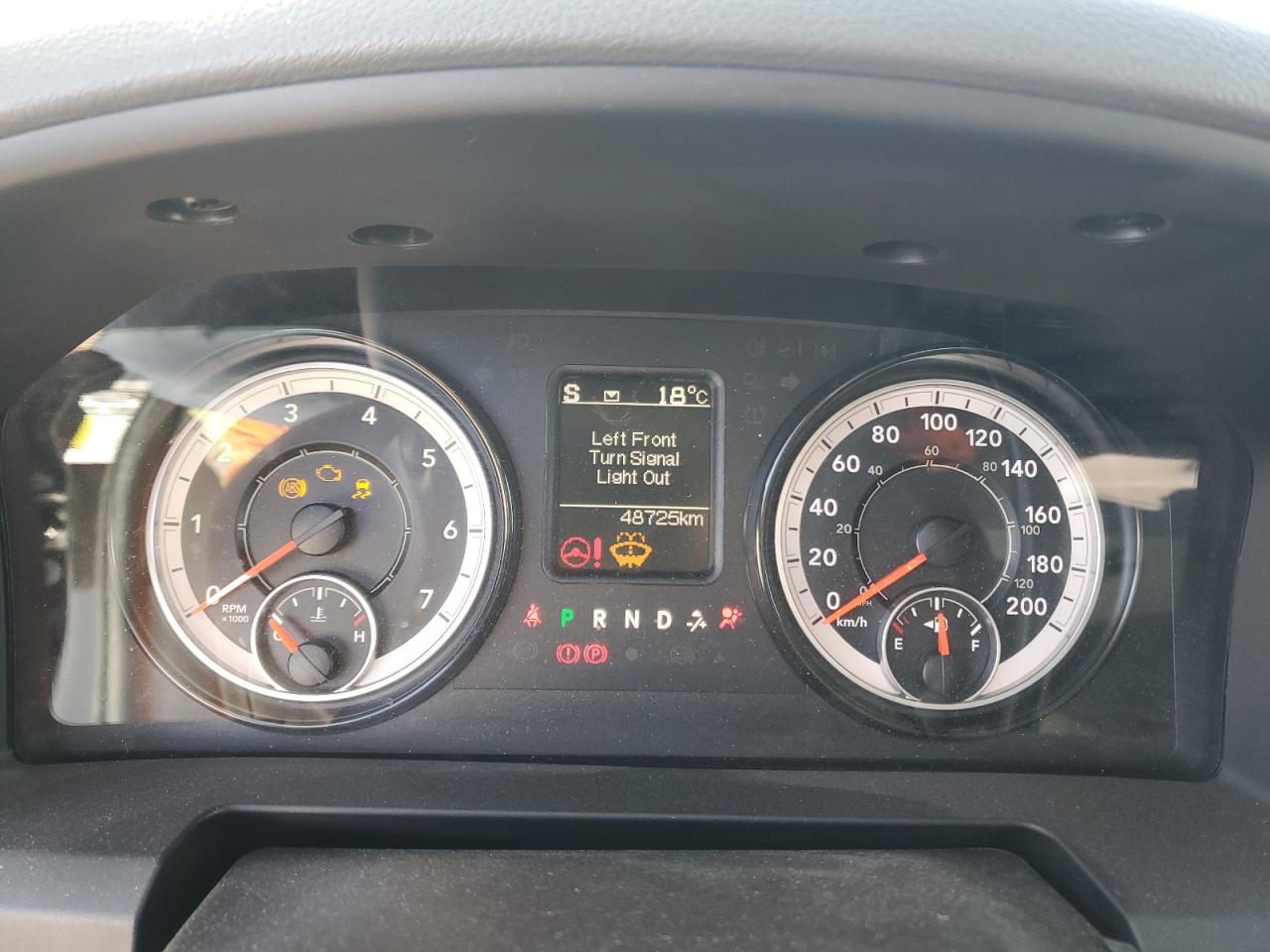 2017 RAM 1500 VIN 3C6RR7KT6HG722116 Copart auction photo, front end / side damage thumbnail 9