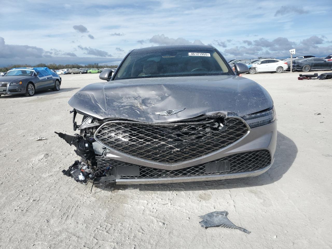 2024 Genesis G90 VIN KMTFC4SD5RU042728 Copart auction photo, front end damage thumbnail 5